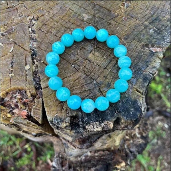 Egyensúly ásvány karkötő - amazonit