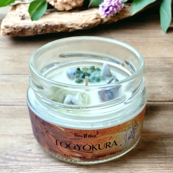 Fogyókúrát támogató gyertya ásványokkal