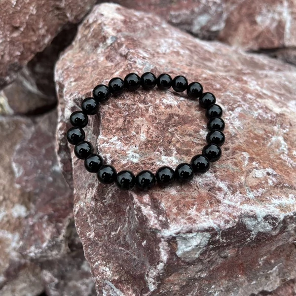 Életerő ásvány karkötő - ónix