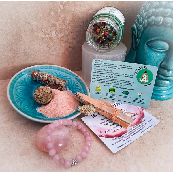 Szív csakra box tartalma