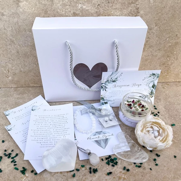 Az anya köszöntő box tartalma