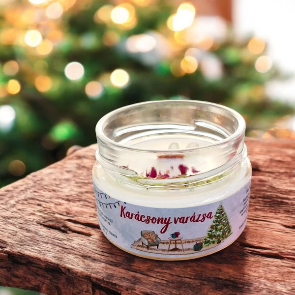 Kép 1/3 - karácsony varázsa illatgyertya