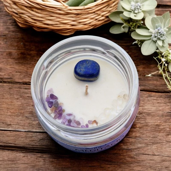 Kép 2/3 - Meditációt, relaxációt támogató gyertya 