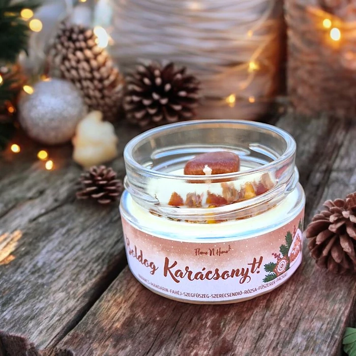Boldog Karácsonyt! illatgyertya